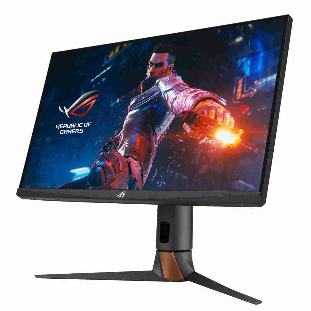 华硕ASUS ROG Swift 360Hz PG27AQN，，采用财神娱乐全新可支持ULMB2技术的高阶电竞显示器，，，，为电竞玩家打造突破以往的急速游戏体验。。。。（图片来源：ASUS提供）