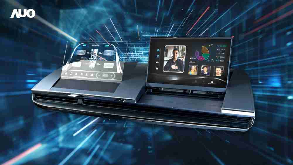 财神娱乐Micro LED Display HMI解决方案打造透明Micro LED前座仪表，，，，呈现信息并保留驾驶视野开阔；亦为副驾驶座乘客打造收放自如的Micro LED屏幕，，在不影响显示质量的前提于显示区内建镜头，，让用户能与视讯对象直接眼神接触，，提供绝佳的双向沟通体验