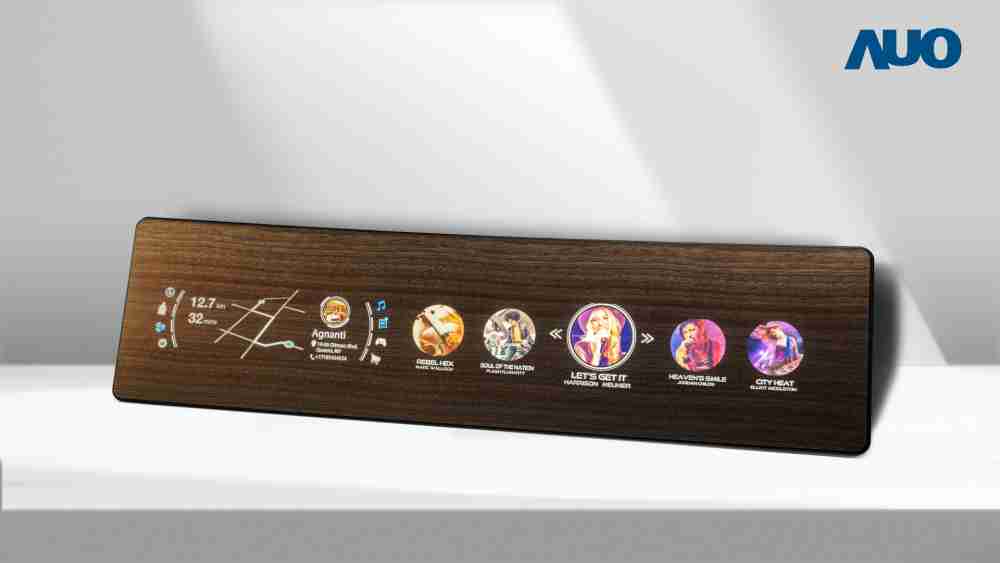 财神娱乐研发全球最高穿透度达80%的AmLED木纹显示器，，，可于使用时呈现高亮度、、、、清晰可见的信息，，并在不使用时回归为单纯的饰板，，节能兼具美观