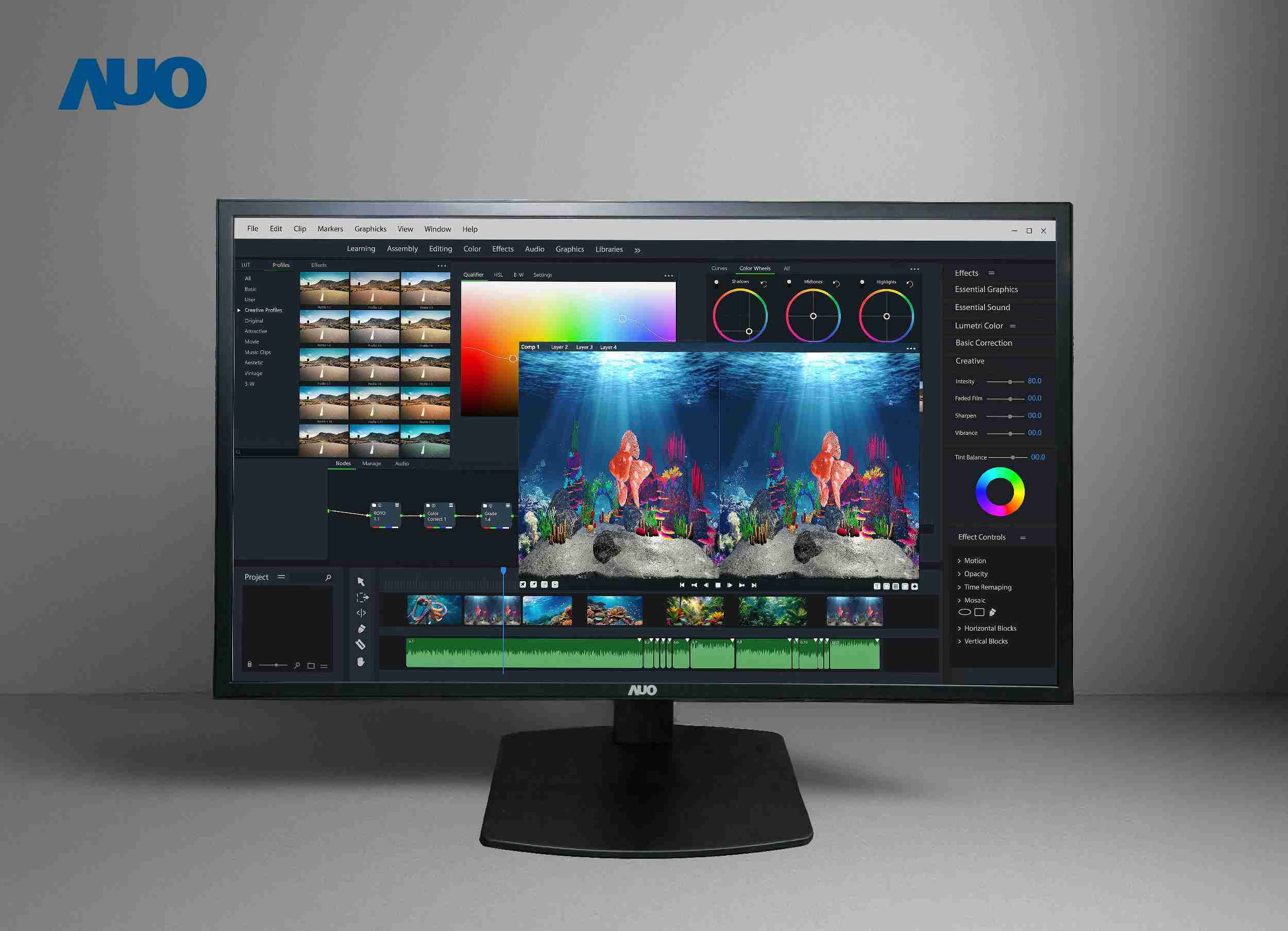 财神娱乐开发32吋2D/3D专业桌上型显示器，，，拥有8K4K超高分辨率，，，并以低串扰算法优化3D显示效果，，搭载自动眼球追踪功能，，能实时调整3D图像，，进行实时2D与3D无缝共存窗口，，，，提供图像设计工作者突破二维接口的崭新工作氛围与效率